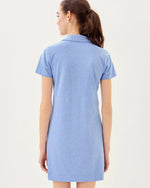 UPF 50+ Dune Dress - Heathered Jacaranda Blue