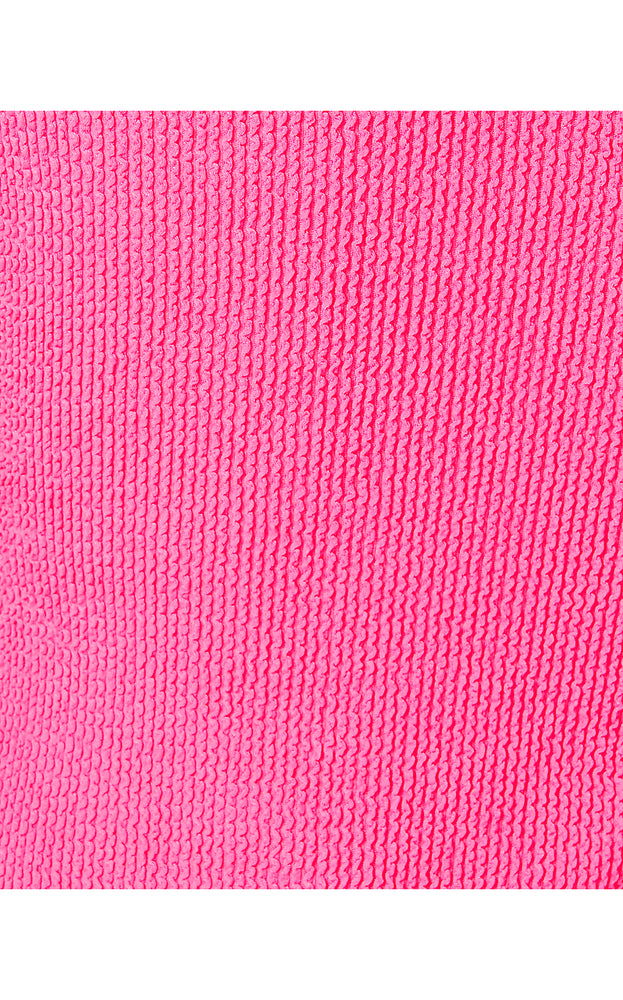Stassi Knee Length Scrunch Dress - Roxie Pink