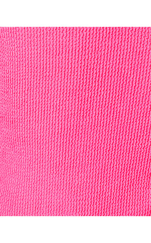 Stassi Knee Length Scrunch Dress - Roxie Pink