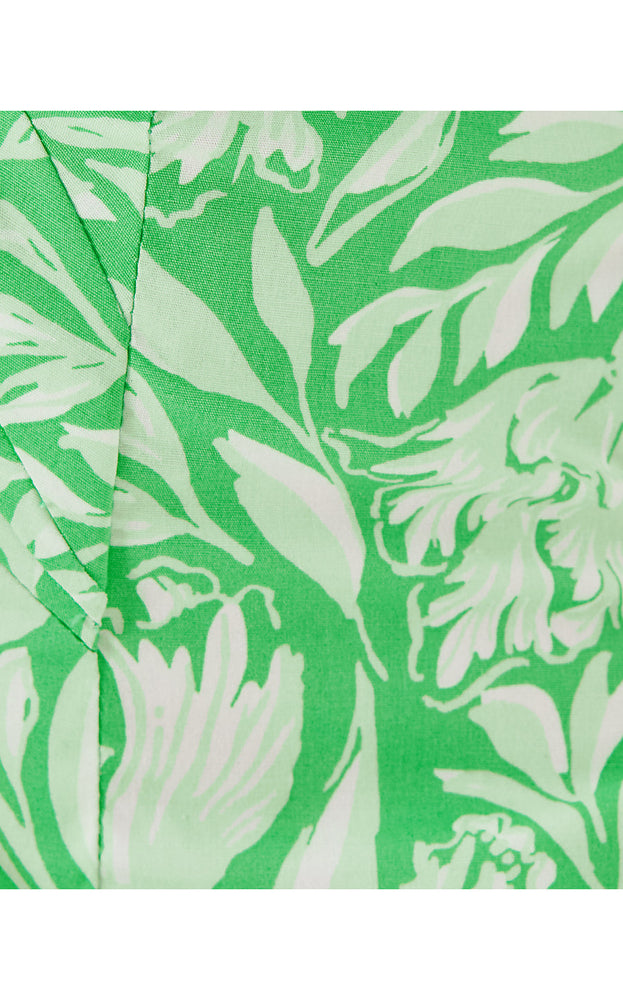 Kylo Strapless Bustier Top - Fauna Green- Tulip To Tango