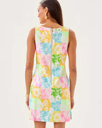 The Lilly Shift Dress - Multi Via Sunny Sunflowers