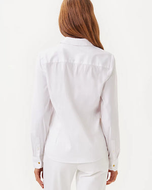 The Lilly Shirt - Resort White