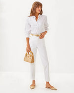 The Lilly Shirt - Resort White