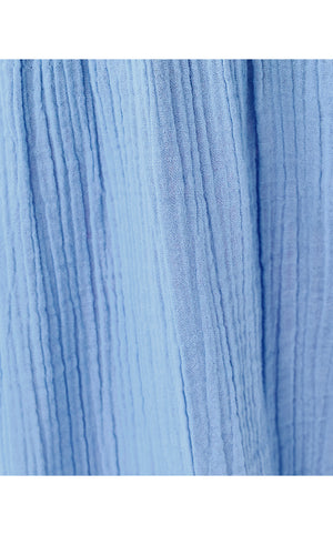 Kique Long Sleeve Cover-Up - Jacaranda Blue