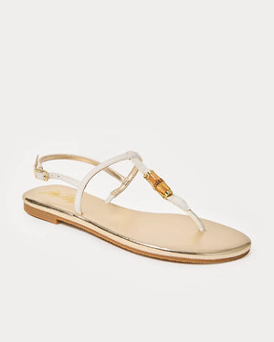Leena Sandal - Resort White