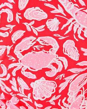 UPF 50+ Kaden ChillyLilly Maxi Dress - Cane Coral Crab Collab