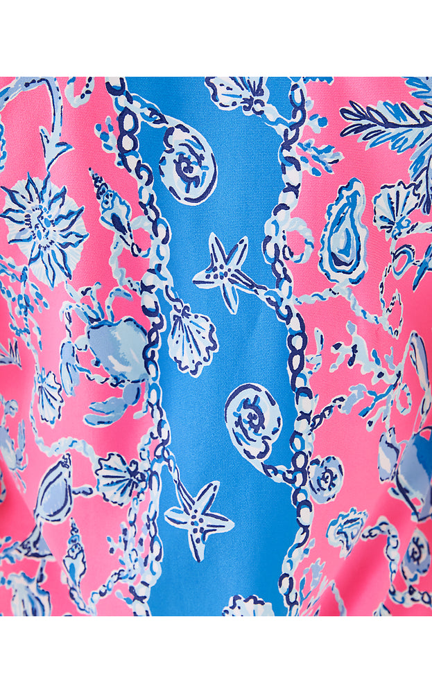 UPF 50+ Kaden ChillyLilly Maxi Dress - Rousseau Pink Barefoot Beachcombers Engineered