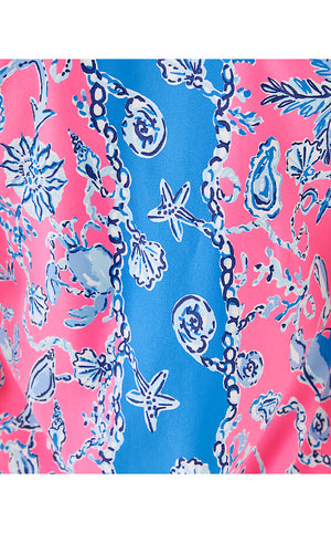UPF 50+ Kaden ChillyLilly Maxi Dress - Rousseau Pink Barefoot Beachcombers Engineered