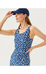 UPF 50+ Luxletic Ari Reversible Active Tank - Starlight Navy You're An Animal
