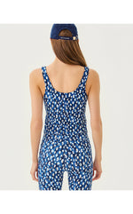 UPF 50+ Luxletic Ari Reversible Active Tank - Starlight Navy You're An Animal