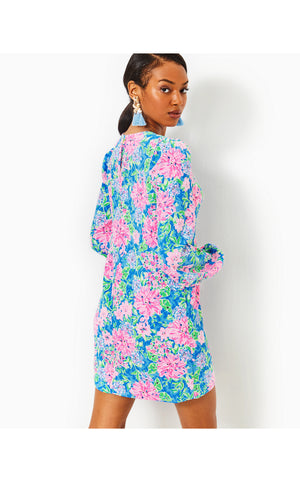 
            
                Load image into Gallery viewer, Alyna Long Sleeve Dress - Multi  - Spring In Your Step
            
        