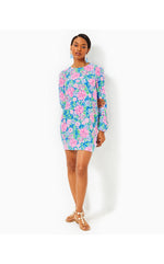 Alyna Long Sleeve Dress - Multi  - Spring In Your Step