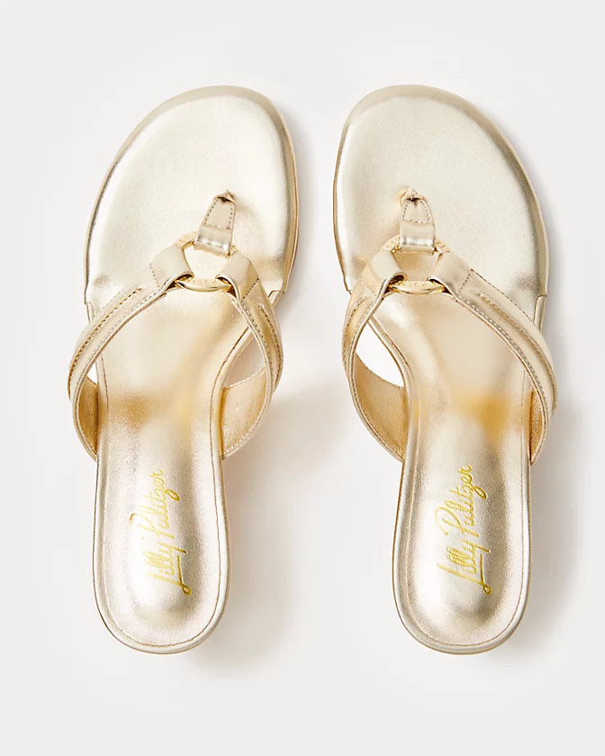McKim Wedge - Gold Metallic