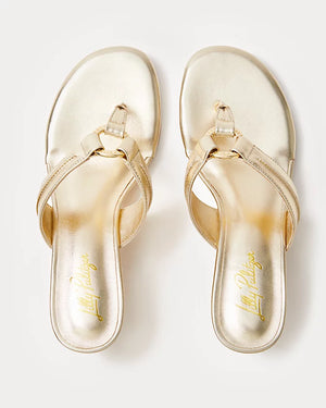 McKim Wedge - Gold Metallic