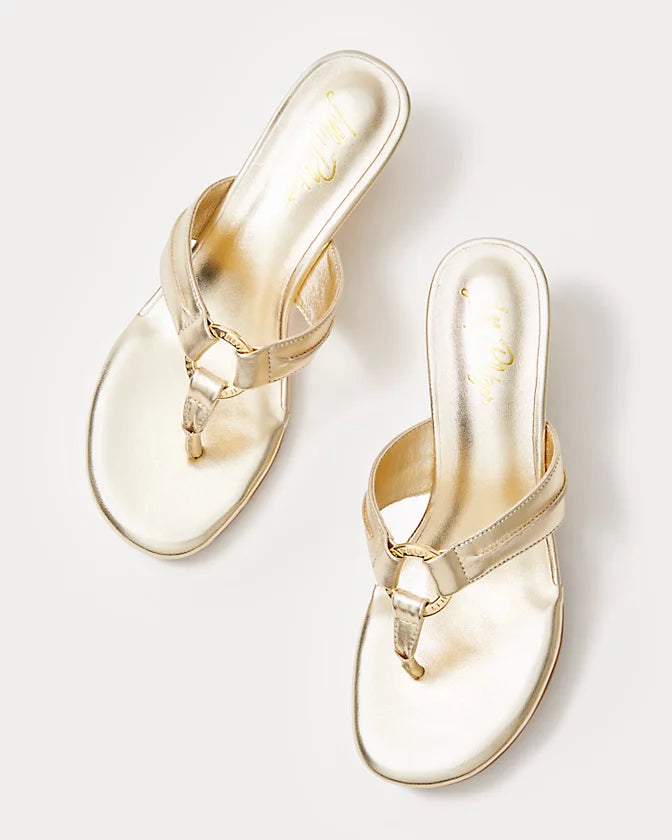 McKim Wedge - Gold Metallic