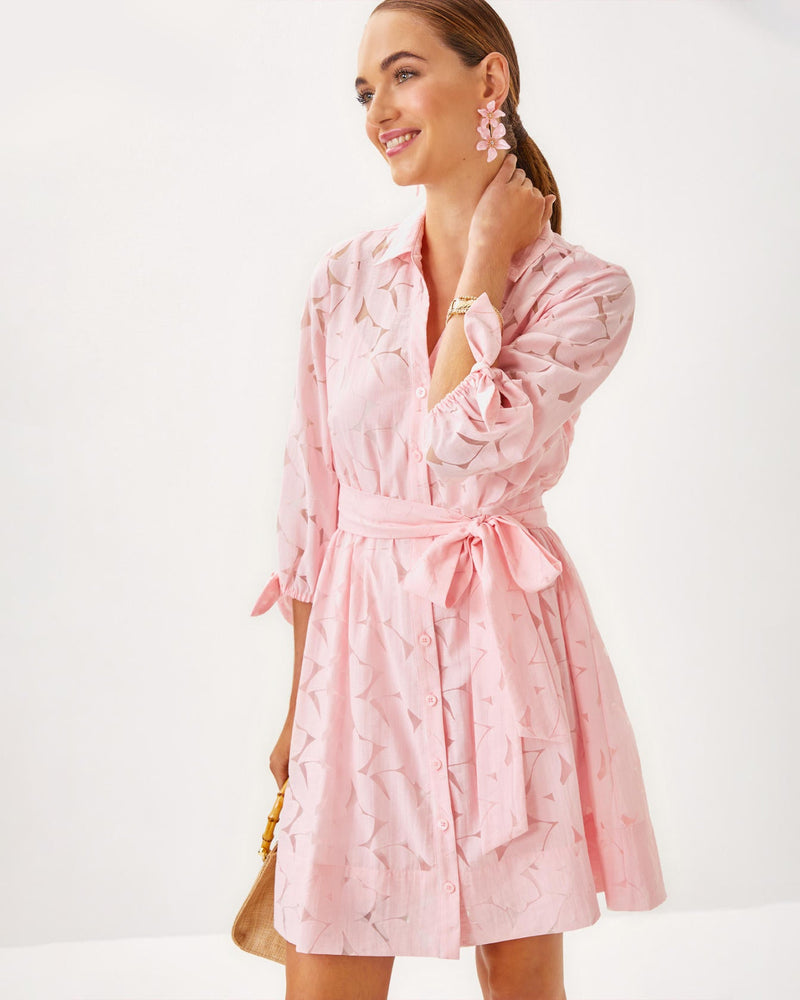 Amrita Shirtdress - Pink Muse - Flora Faille