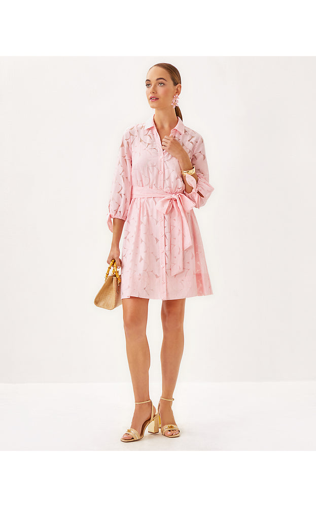 Amrita Shirtdress - Pink Muse - Flora Faille