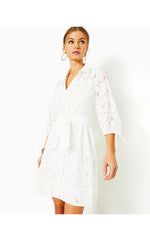 Amrita Shirtdress - Resort White - Flora Faille