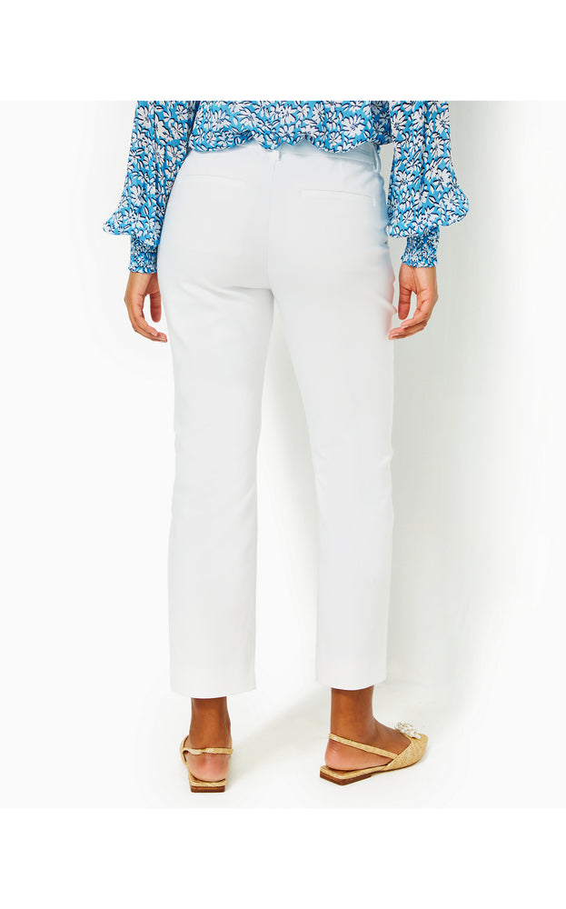 
            
                Load image into Gallery viewer, 28&amp;quot; Gretchen High Rise Straight Leg Pant - Resort White
            
        