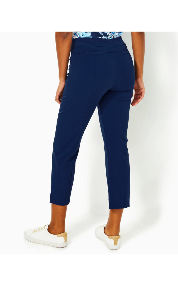 
            
                Load image into Gallery viewer, UPF 50+ Luxletic 26&amp;quot; Alston Crop Pant - Low Tide Navy
            
        