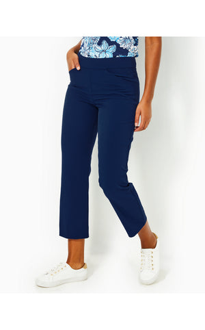 
            
                Load image into Gallery viewer, UPF 50+ Luxletic 26&amp;quot; Alston Crop Pant - Low Tide Navy
            
        