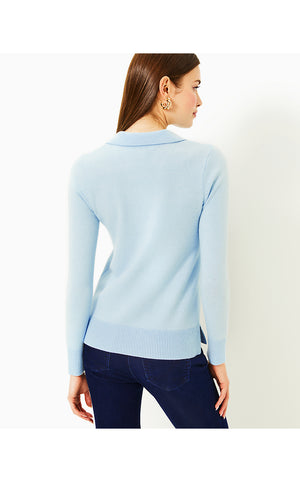 Jette Tunic Sweater - Bonaire Blue