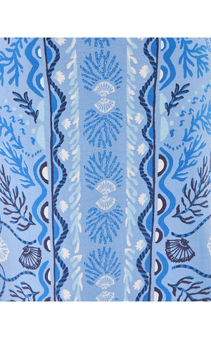 Noa Strapless Maxi Dress Jacaranda Blue Knotty And Nice Engineered