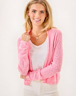 Faretta Cardigan - Conch Shell Pink