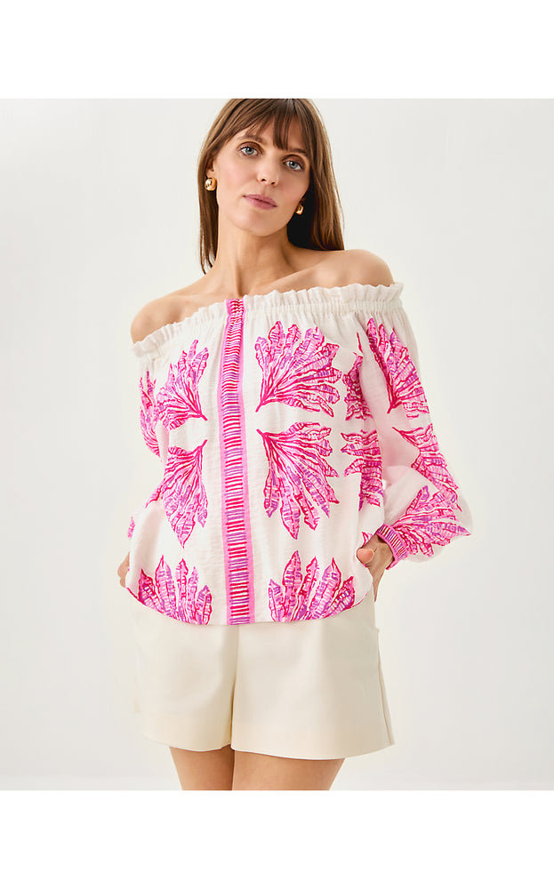 3" Sarissa Stretch Short - Coconut