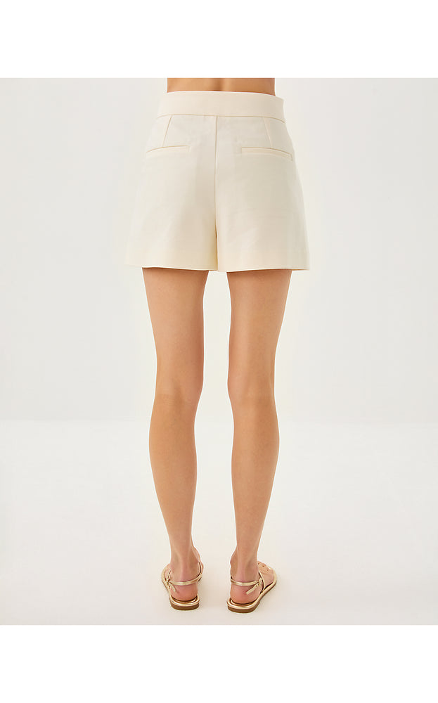 3" Sarissa Stretch Short - Coconut