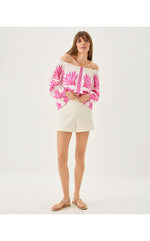 3" Sarissa Stretch Short - Coconut