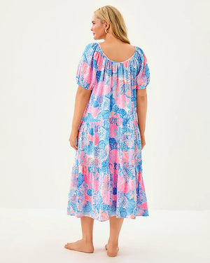Zemini Maxi Dress Cover-Up - Multi Roar of The Seas