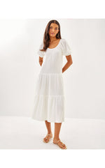 Zemini Maxi Dress Cover-Up - Resort White