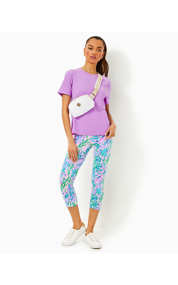 UPF 50+ Luxletic Rally Active Tee - Lago Lilac