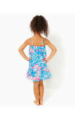 Girls Mini Alessia Dress - Multi - Bahamian Rhapsody