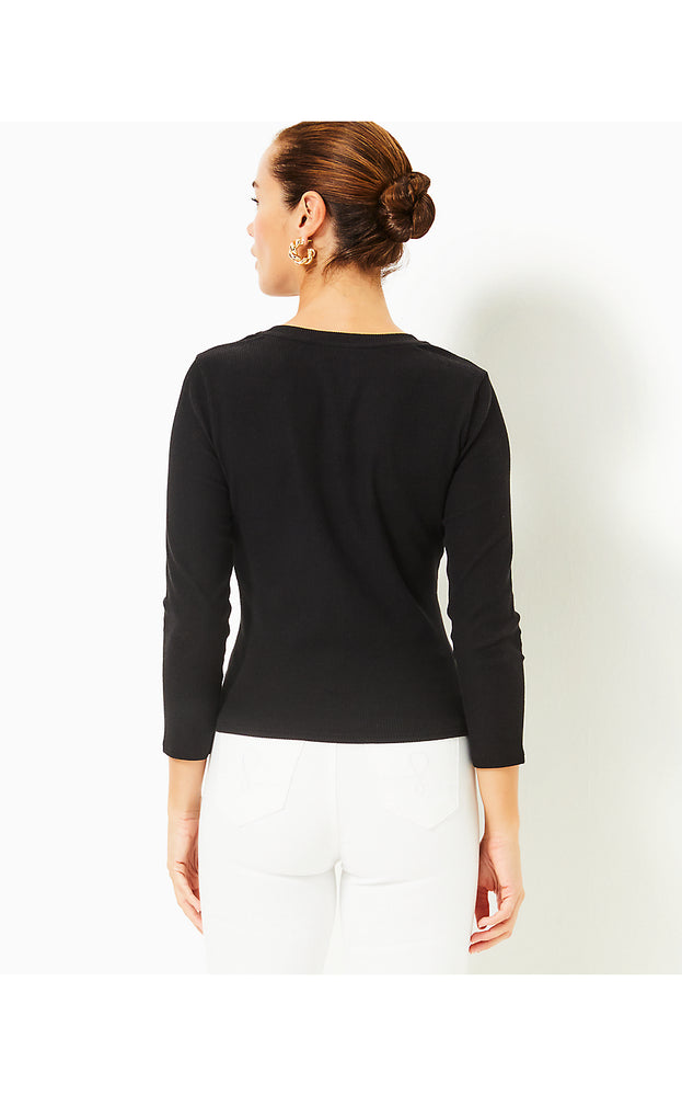 Alans Knit Top - Noir