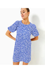 Rosen T-Shirt Dress - Martinique Blue Zee Bebe