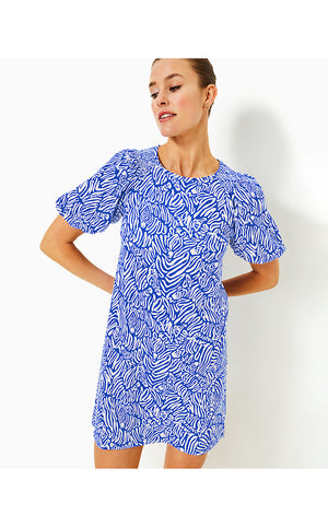 Rosen T-Shirt Dress - Martinique Blue Zee Bebe