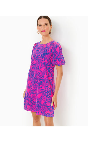 Rosen T-Shirt Dress - Passion Fruit Pink Wild Nights