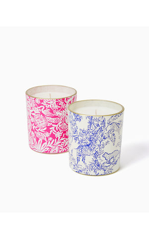 Medium Printed Candle - Passion Fruit Pink Absolutely Flamazing