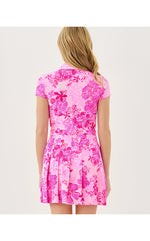 UPF 50+ Luxletic Alona Dress- Parigi Pink Supporting Squad