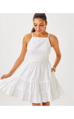 Angelynn Dress - Resort White