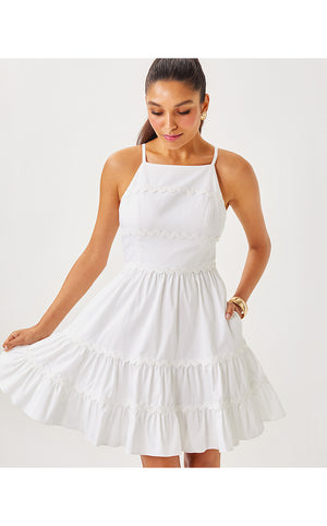 Angelynn Dress - Resort White