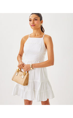 Angelynn Dress - Resort White