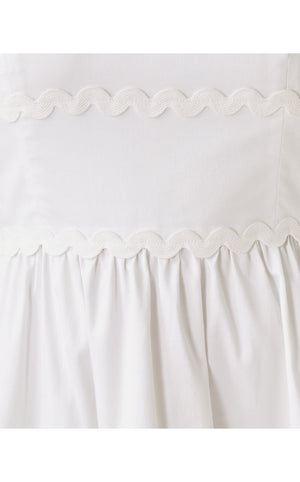 Angelynn Dress - Resort White