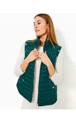 Tenna Puffer Jacket - Villa Green