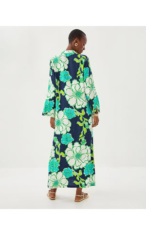 Irella Maxi Caftan Dress - Low Tide Navy Oversized Go Big