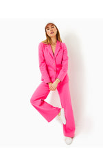 33" Colletti High Rise Trouser - Passion Fruit Pink