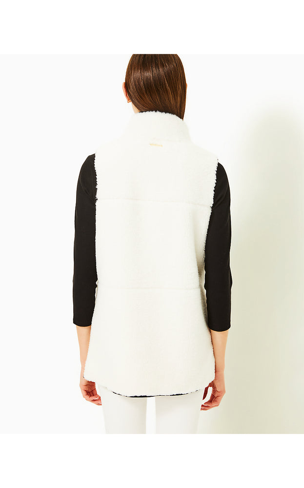 Graycele Sherpa Vest - Coconut