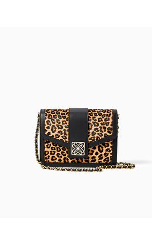 Dobson Crossbody Bag - Multi Leopard Haircalf